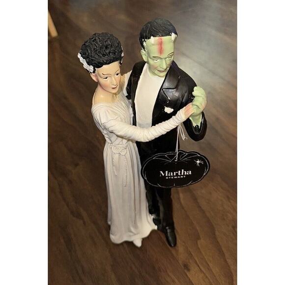 Martha Stewart Bride of Frankenstein Dancing 12” Figure Statue Halloween Decor - Picture 1 of 6